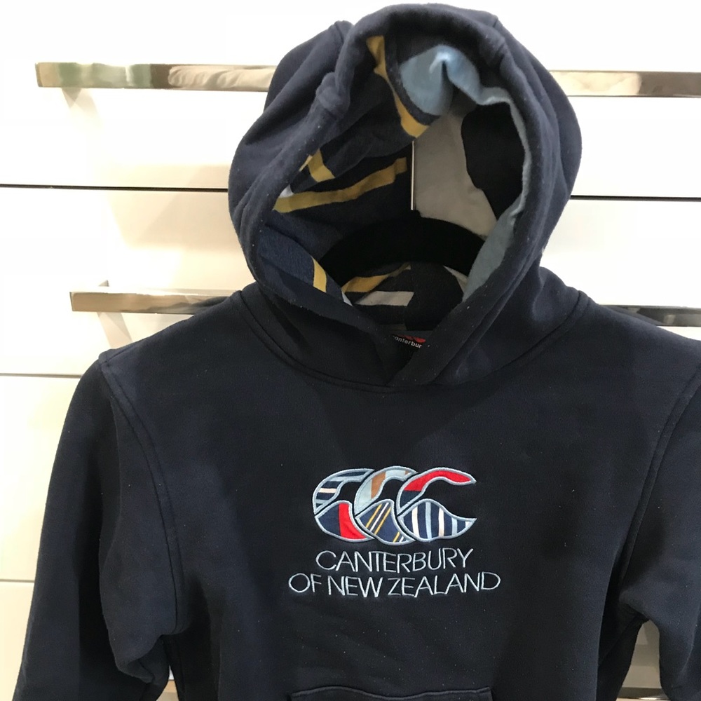 Hoodie for boys in navy blue